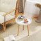 Costway Round Side Table Sofa Coffee End Accent Table Nightstand Home Furniture